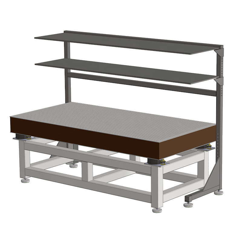 Anti Vibration Table On Air Spring With Auto Levelling With Granite Tabletop &Top Storage, Series DITAL-GSR - Image 1