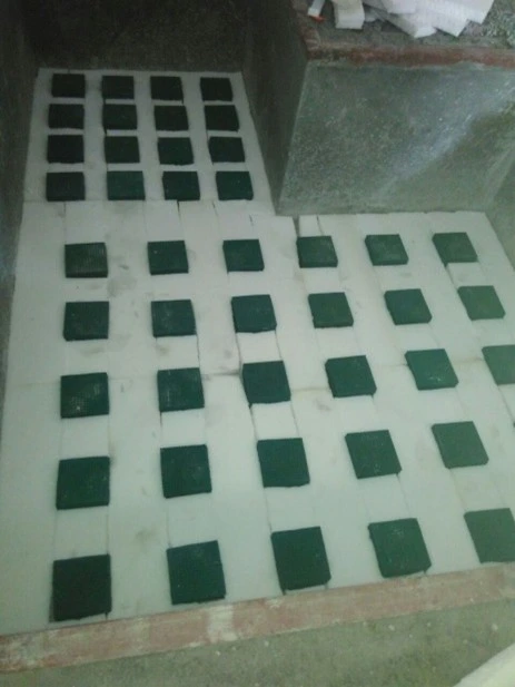 CMM Installed on the Isolated Foundation