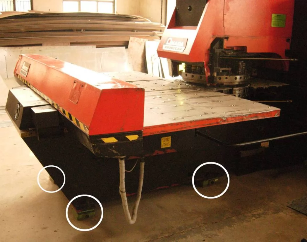 Specialized Vibro Mounts for Press Brakes