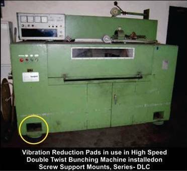 Vibration Reduction Pads High Speed Double-Twist Bunching Machine
