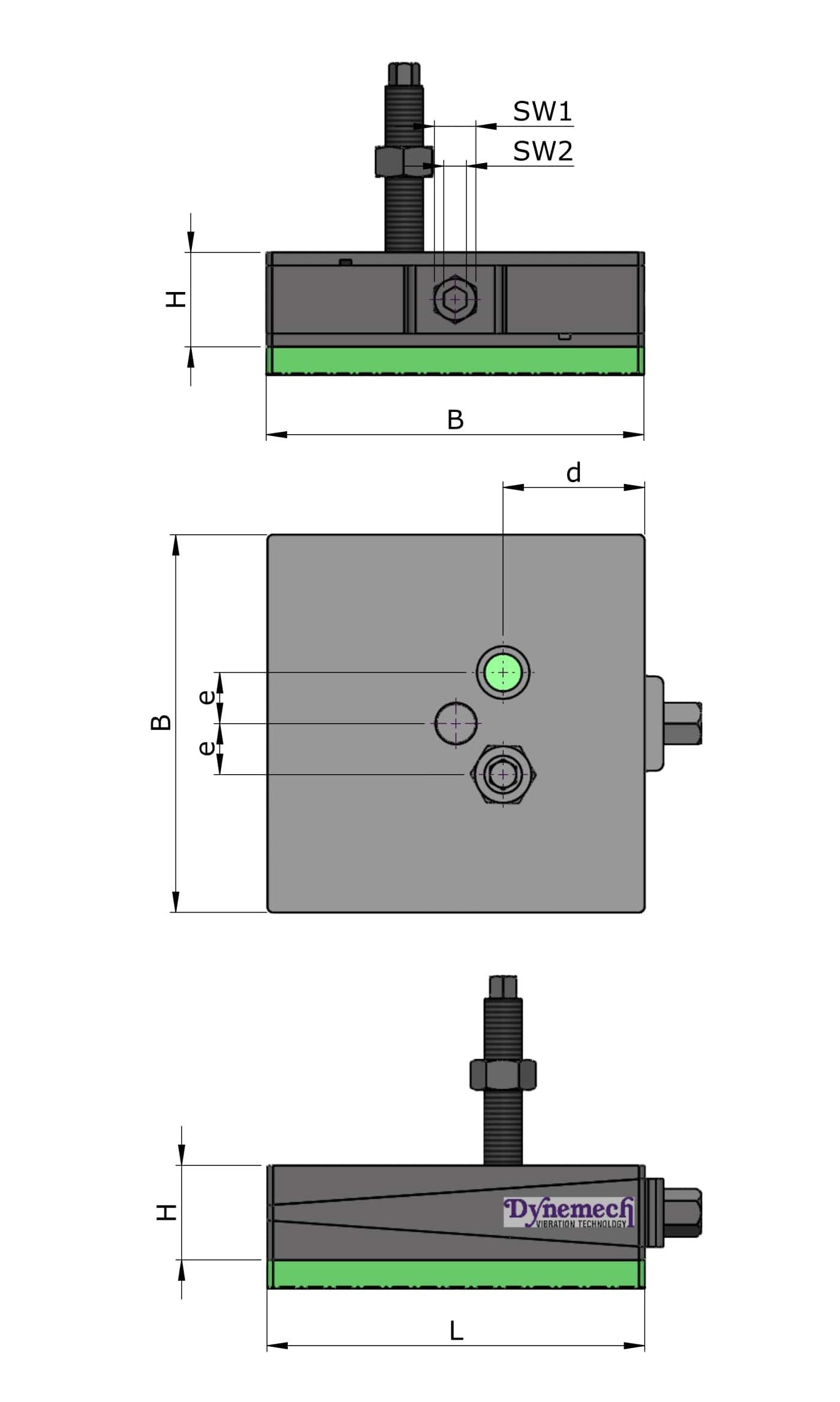 DB1-h-FG-M16x2.0x150-S-Z-8-DG - Image 2