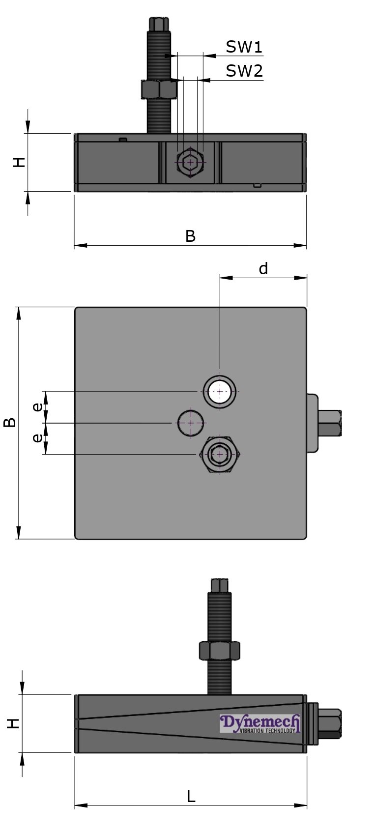 DBP3-135-FG-M20x2.5x200-S-Z-8-GR - Image 2
